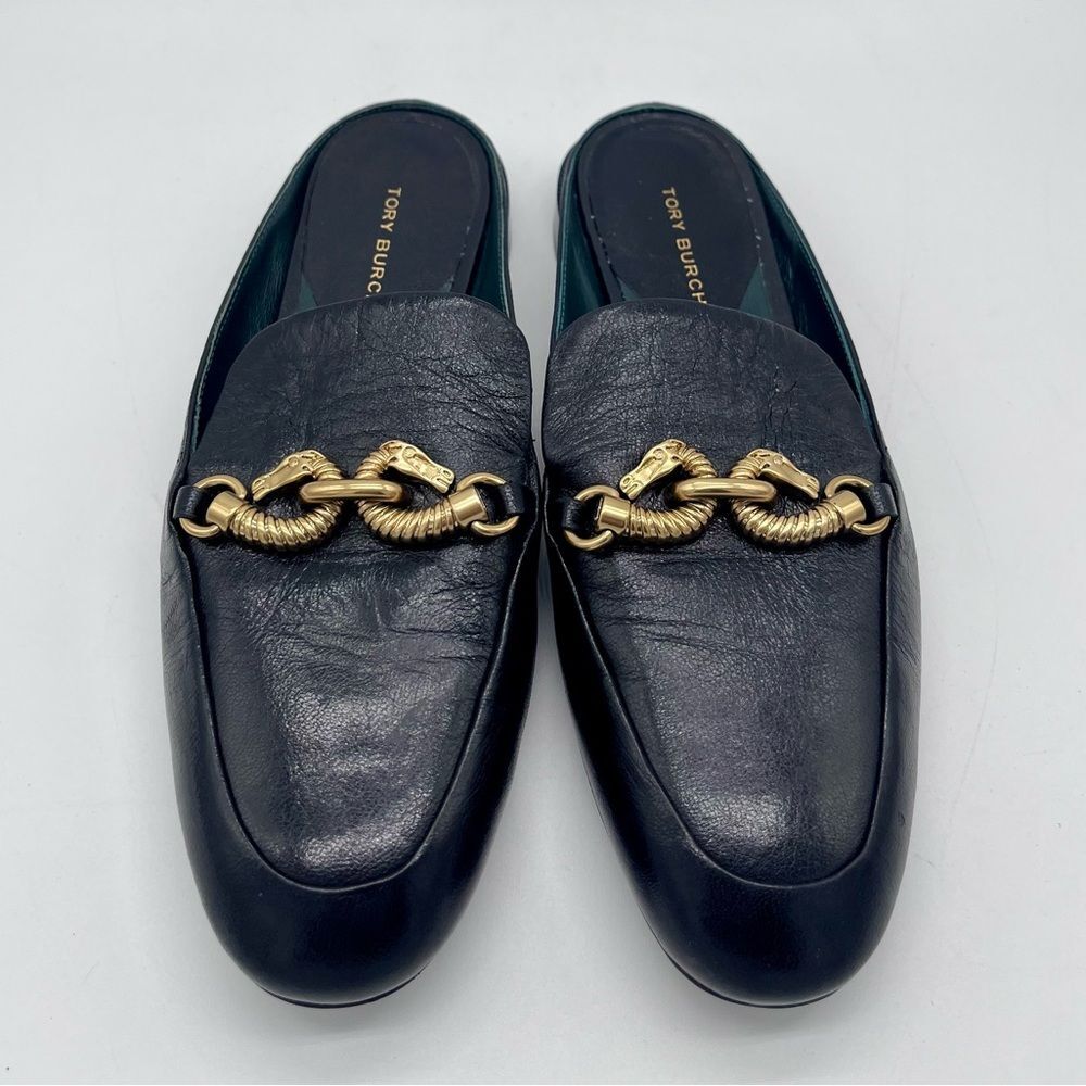 Tory Burch Jessa Mule Backless Black Size 5